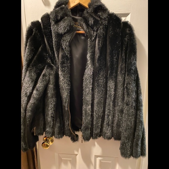 Vintage faux fur jacket - Picture 1 of 4